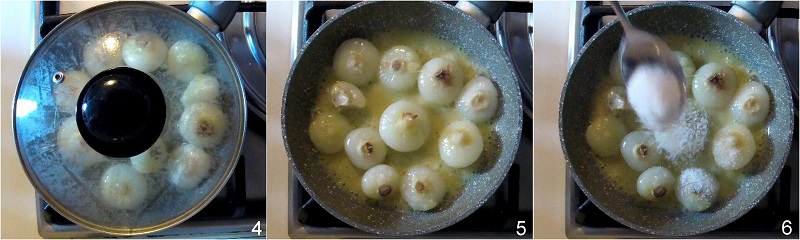 cipolline in agrodolce con aceto balsamico ricetta cipolle borettane il chicco di mais 2 stufare le cipolline