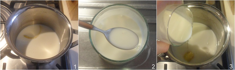 Biancomangiare siciliano ricetta siciliana budino di latte facile e veloce il chicco di mais 1 bollire il latte
