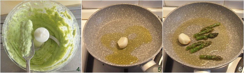 Pasta con crema di asparagi e ricotta ricetta veloce tagliatelle cremose con asparagi il chicco di mais 2 frullare asparagi