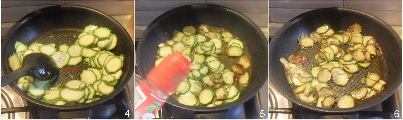zucchine all'aceto e menta non fritte ricetta contorno veloce con zucchine il chicco di mais 2 cuocere le zucchine trifolate