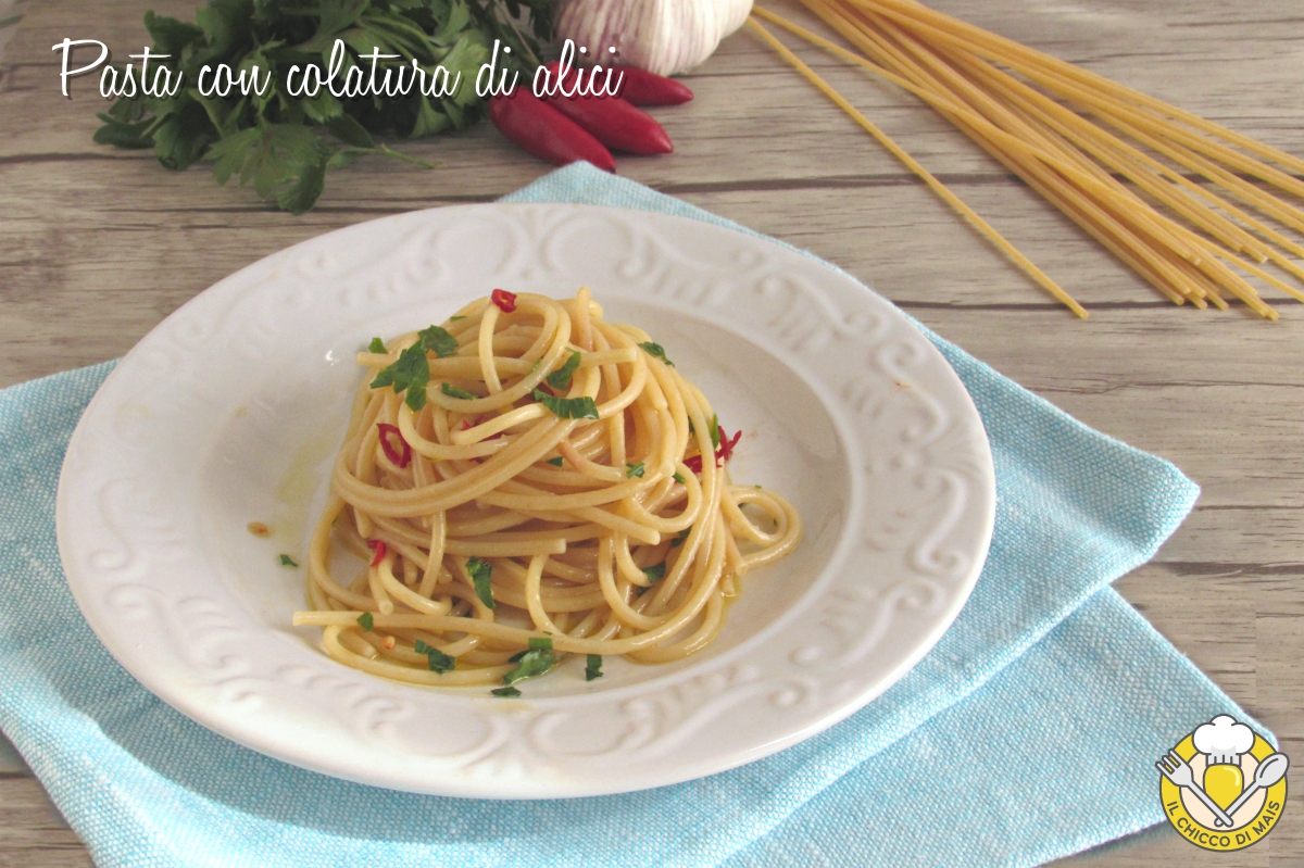 Spaghetti con la Colatura di Alici (Pasta With Colatura) Recipe