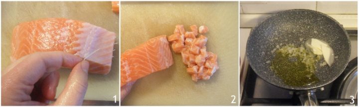 PASTA al SALMONE FRESCO CREMOSA senza panna: ricetta facile