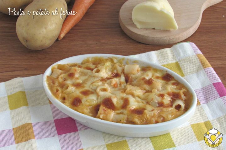 pasta e patate al forno ricetta tradizionale napoletana il chicco di mais