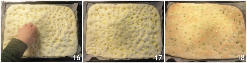 focaccia di patate senza glutine ricetta con patate lesse nell'impasto il chicco di mais 6 cottura