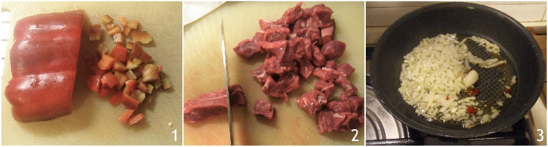 chili con carne alla texana con carne a pezzi ricetta originale americana il chicco di mais 1 tagliare la carne a cubetti