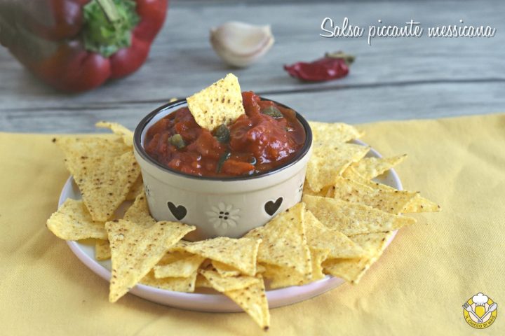 salsa piccante messicana per nachos ricetta originale facile con pomodoro e peperoni il chicco di mais