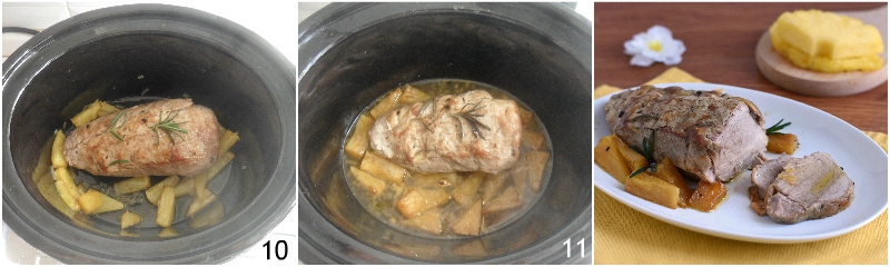 filetto di maiale all'ananas ricetta in pentola tradizionale o nella slow cooker il chicco di mais 4 cuocere l'arrosto