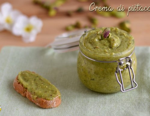 Crema di pistacchi spalmabile