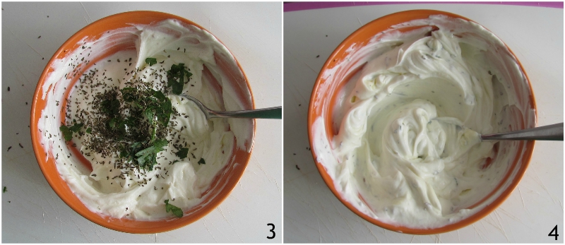 salsa allo yogurt greco per insalate polpette verdure panini ricetta veloce il chicco di mais 2 unire le erbe aromatiche