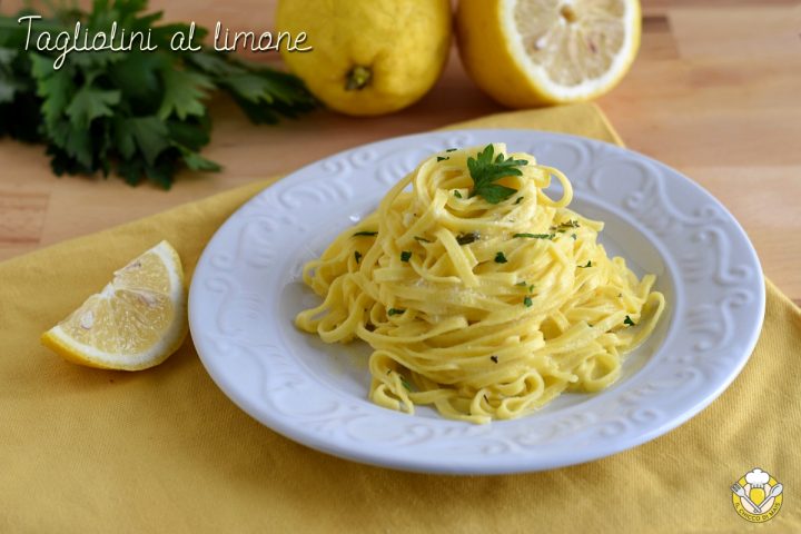 tagliolini al limone cremosi e saporiti ricetta facile e veloce il chicco di mais
