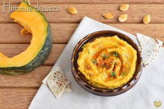 hummus di zucca senza ceci ricetta facile crema spalmabile alla zucca il chiicco di mais