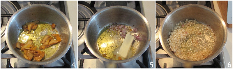 risotto ai finferli ricetta risotto cremoso ai funghi gallinacci o galletti il chicco di mais 2 tostare il riso