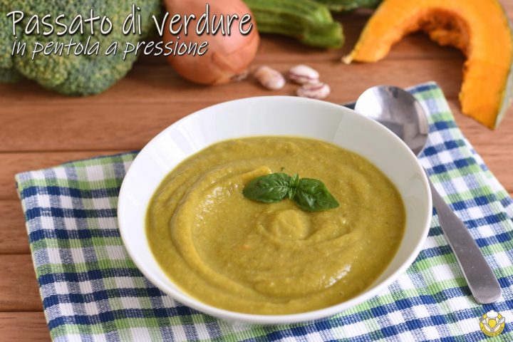 passato di verdure in pentola a pressione ricetta veloce con verdure e legumi il chicco di mais