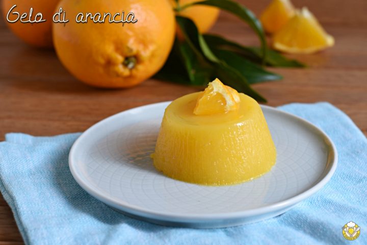 gelo di arancia siciliano ricetta facile e veloce dolce al cucchiaio budino all'arancia il chicco di mais