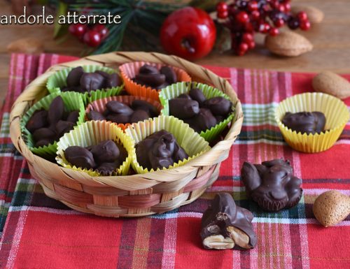 Mandorle atterrate al cioccolato