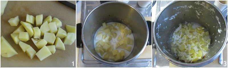 purè di patate in pentola a pressione ricetta veloce senza schiacciapatate il chicco di mais 1 cuocere le patate