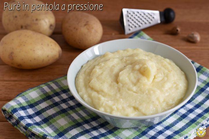 purè di patate in pentola a pressione ricetta veloce senza schiacciapatate il chicco di mais