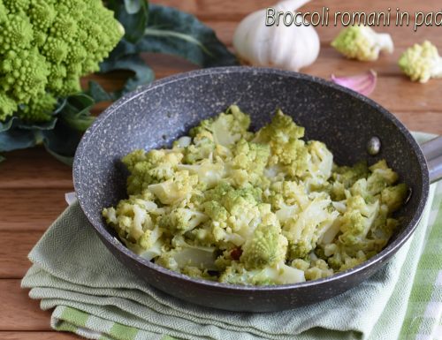 Broccoli romani in padella