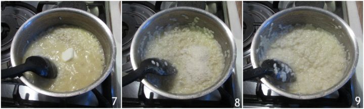 risotto al parmigiano ricetta facile risotto cremoso vegetariano il chicco di mais 3 mantecare il risotto