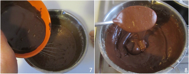 Torta al cioccolato alta e soffice ricetta perfetta con cioccolato fondente e acqua senza burro il chicco di mais 3 unire il cioccolato fuso