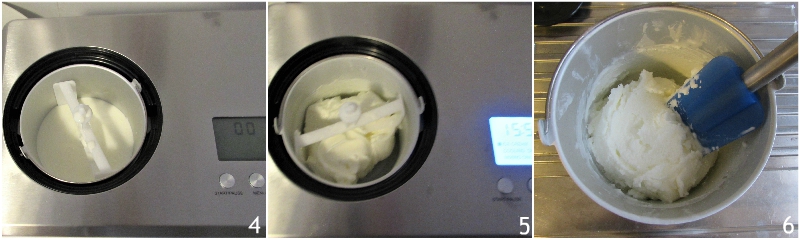 frozen yogurt fatto in casa ricetta con e senza gelatiera gelato allo yogurt senza panna senza uova e con poco zucchero da decorare il chicco di mais 2 mettere nella gelatiera