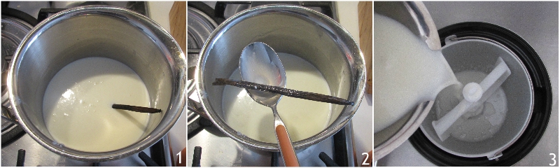 gelato alla stracciatella con la gelatiera senza destrosio o addensanti il chicco di mais 1 fare la miscela