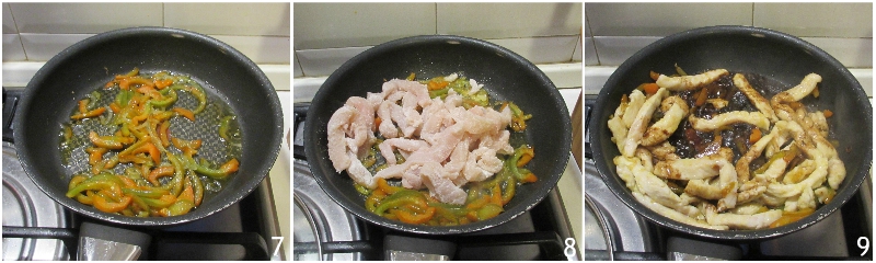 pollo in salsa di soia alla cinese ricetta agrodolce con peperoni e arachidi o anacardi il chicco di mais 2 rosolare il pollo
