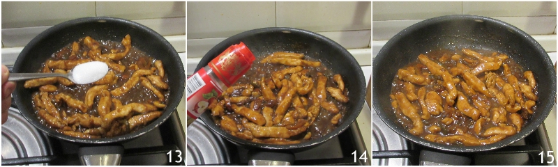 pollo in salsa di soia alla cinese ricetta agrodolce con peperoni e arachidi o anacardi il chicco di mais 5 unire zucchero e aceto