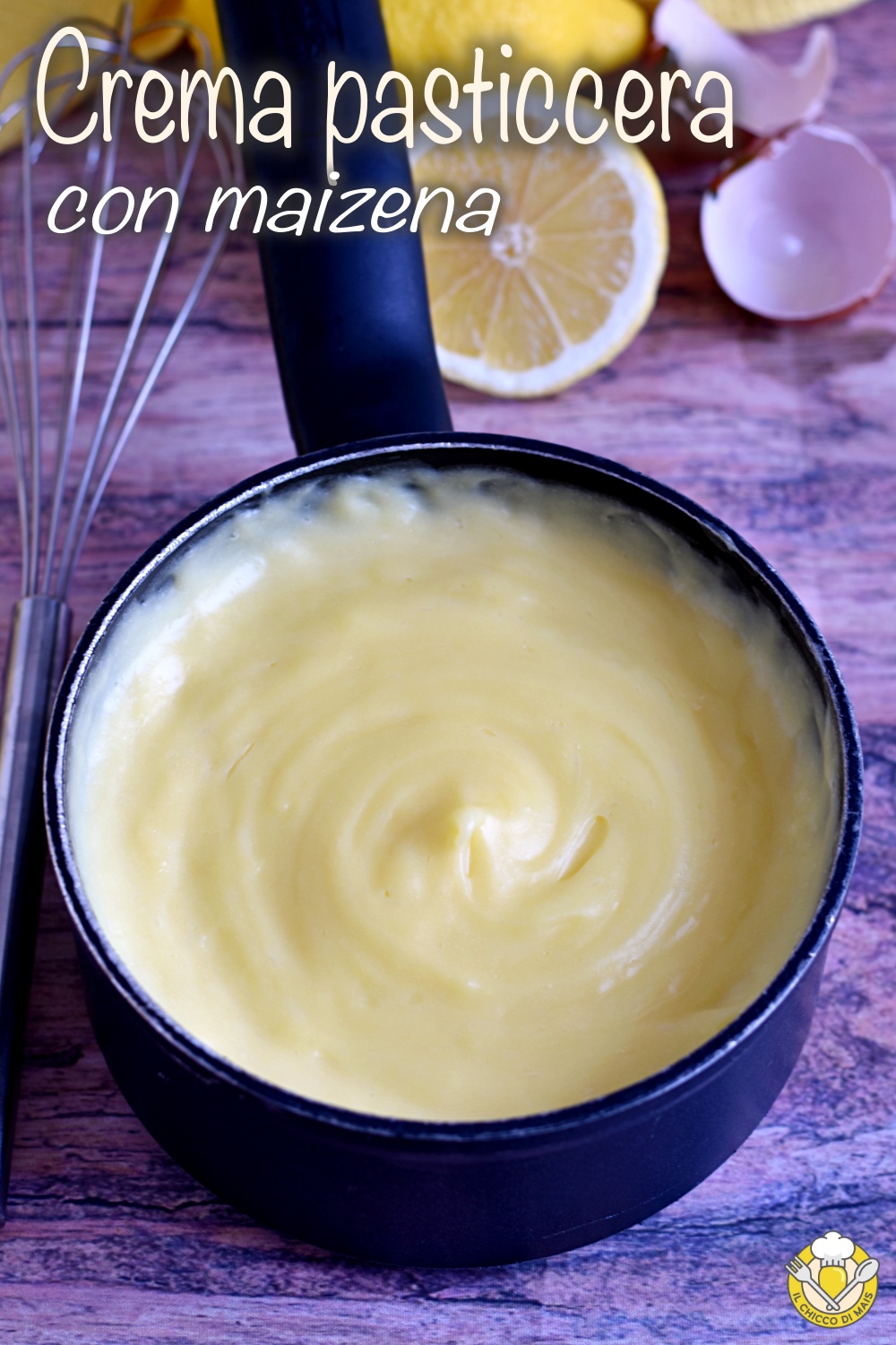 v_ crema pasticcera con maizena amido di mais ricetta senza glutine per crema liscia vellutata densa senza grumi il chicco di mais