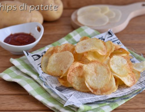 Chips di patate fritte