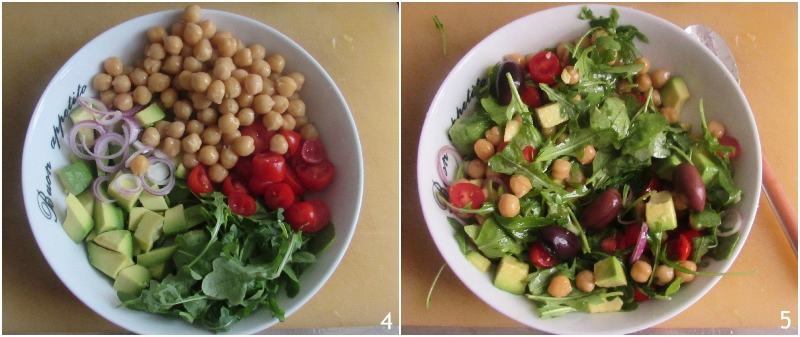 insalata di ceci e avocado ricetta light estiva antipasto o secondo il chicco di mais 2 condire l'insalata