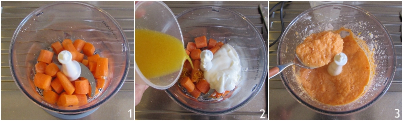 torta di carote e mandorle con yogurt e arancia ricetta dolce soffice genuino anche senza glutine il chicco di mais 1 frullare le carote