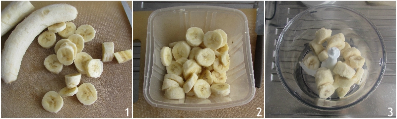 gelato alla banana congelata senza gelatiera ricetta merenda genuina senza zucchero senza panna il chicco di mais 1 congelare la banana