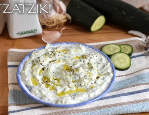 Tzatziki, la salsa greca allo yogurt e cetrioli