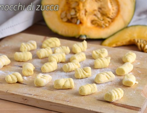 Gnocchi di zucca senza patate