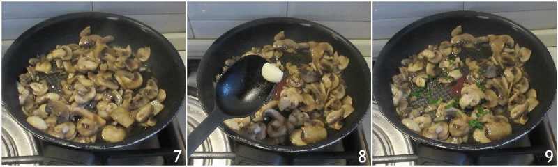 funghi champignon trifolati in padella ricetta classica contorno facile e veloce il chicco di mais 3 unire il prezzemolo