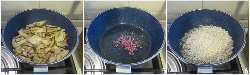 risotto ai funghi porcini freschi surgelati o secchi ricetta perfetta risotto cremoso senza parmigiano il chicco di mais 2 cuocere i funghi