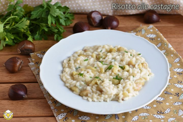 risotto alle castagne ricetta vegetariana come usare le castagne in un piatto salato il chicco di mais