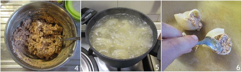 conchiglioni al forno ripieni di carne e ricotta con besciamella ricetta facile il chicco di mais 2 rimpire i conchiglioni