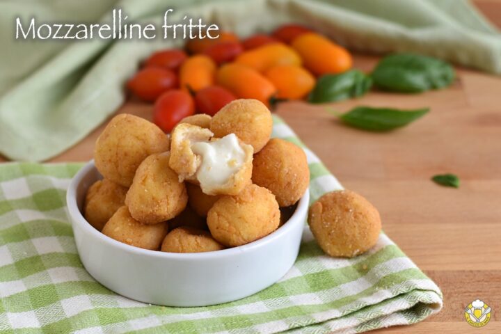 mozzarelline fritte impanate il segreto per non farle aprire in cottura il chicco di mais