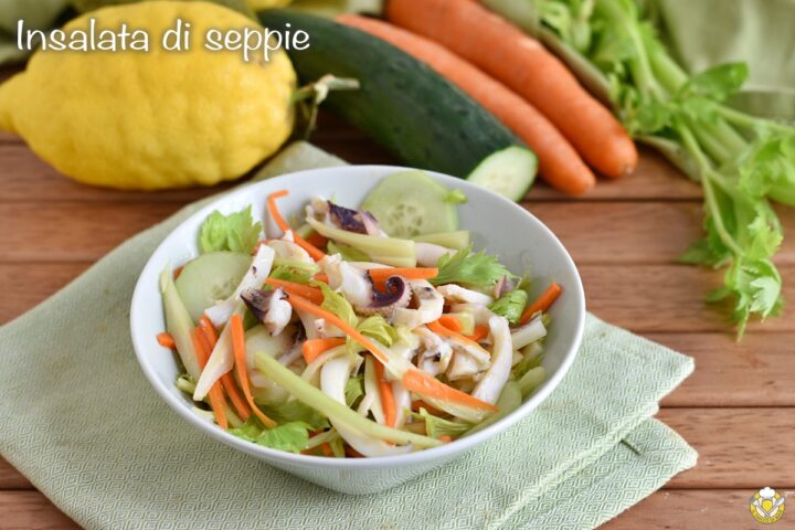 insalata di seppie con sedano e carote ricetta seppie tenere il chicco di mais