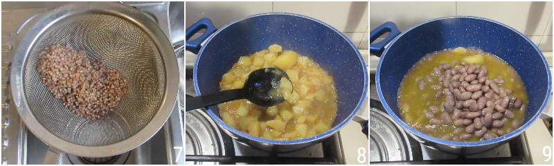 zuppa di fagioli con grano saraceno e patate ricetta zuppa di cereali senza glutine il chicco di mais 3 cuocere grano saraceno
