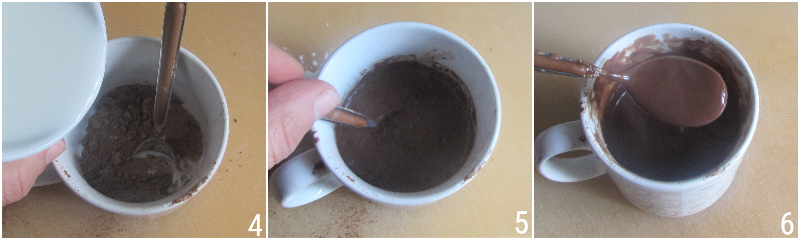 cioccolata calda al microonde densa cremosa ricetta facile e veloce il chicco di mais 2 cuocere al microonde