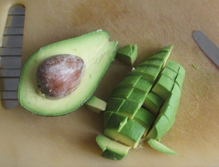 avocado-a-cubetti per il poke
