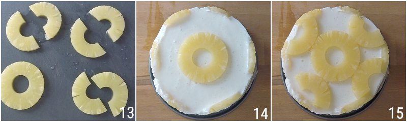 torta fredda all'ananas e yogurt ricetta senza cottura cheesecake senza formaggio light il chicco di mais 5 decorare la torta