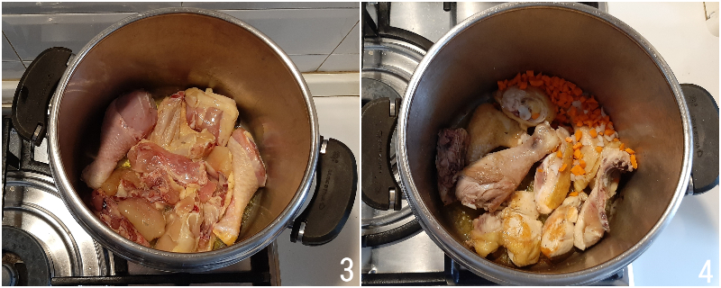 pollo alla cacciatora in pentola a pressione tempi di cottura pollo a pezzi in umido in pentola a pressione il chicco di mais 2