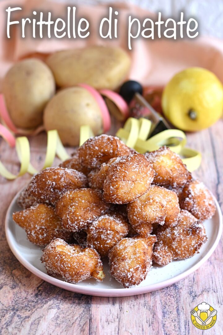 v_ frittelle dolci di patate ricetta zeppole dolci senza glutine con solo patate senza farina il chicco di mais