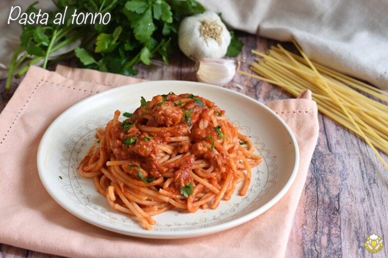 Pasta Al Tonno | Ricetta Veloce | Spaghetti Con Sugo Di Tonno Sott'olio