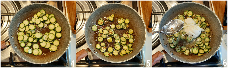 trofie con zucchine e philadelphia ricetta pasta cremosa veloce il chicco di mais 2 rosolare zucchine
