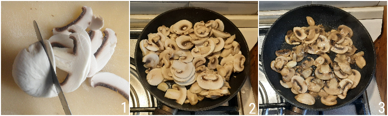 crespelle ai funghi e prosciutto cotto ricetta facile crepes salate ripiene al forno con besciamella il chicco di mais 1 cuocere i funghi